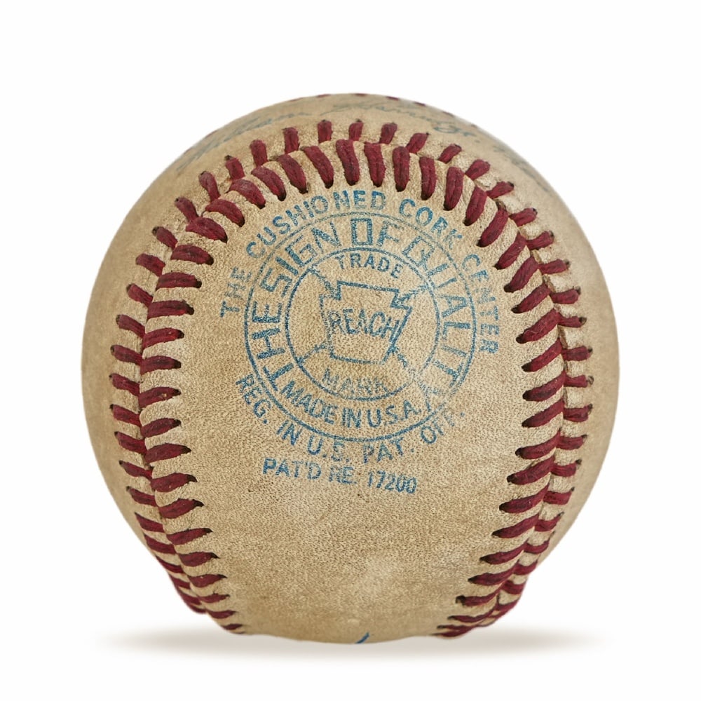 JOE JACKSON SIGNED BASEBALL - 3