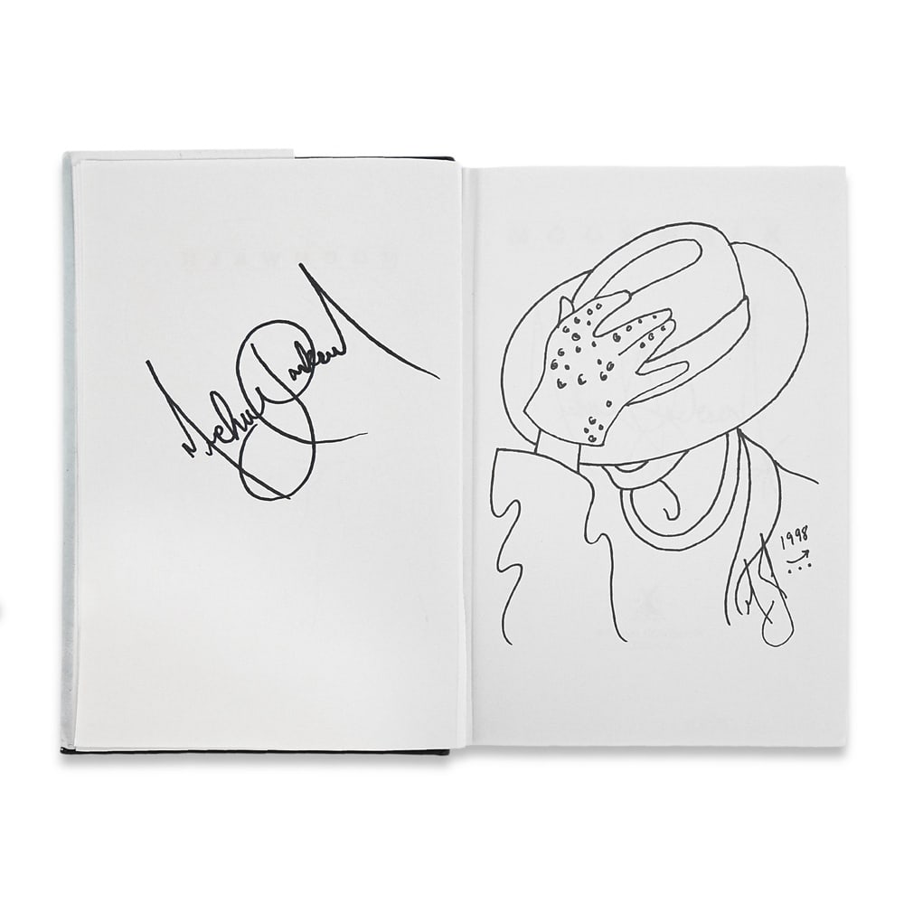 MICHAEL JACKSON SIGNED MOONWALK - 2
