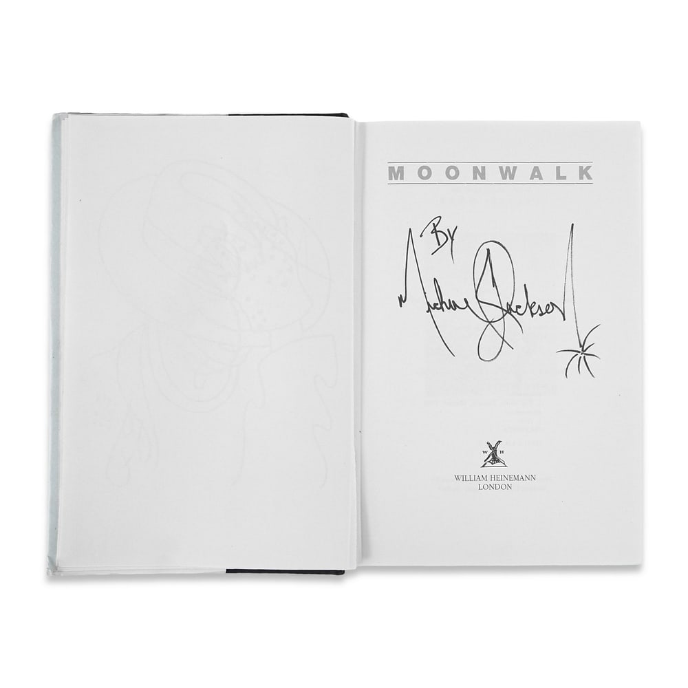 MICHAEL JACKSON SIGNED MOONWALK - 3