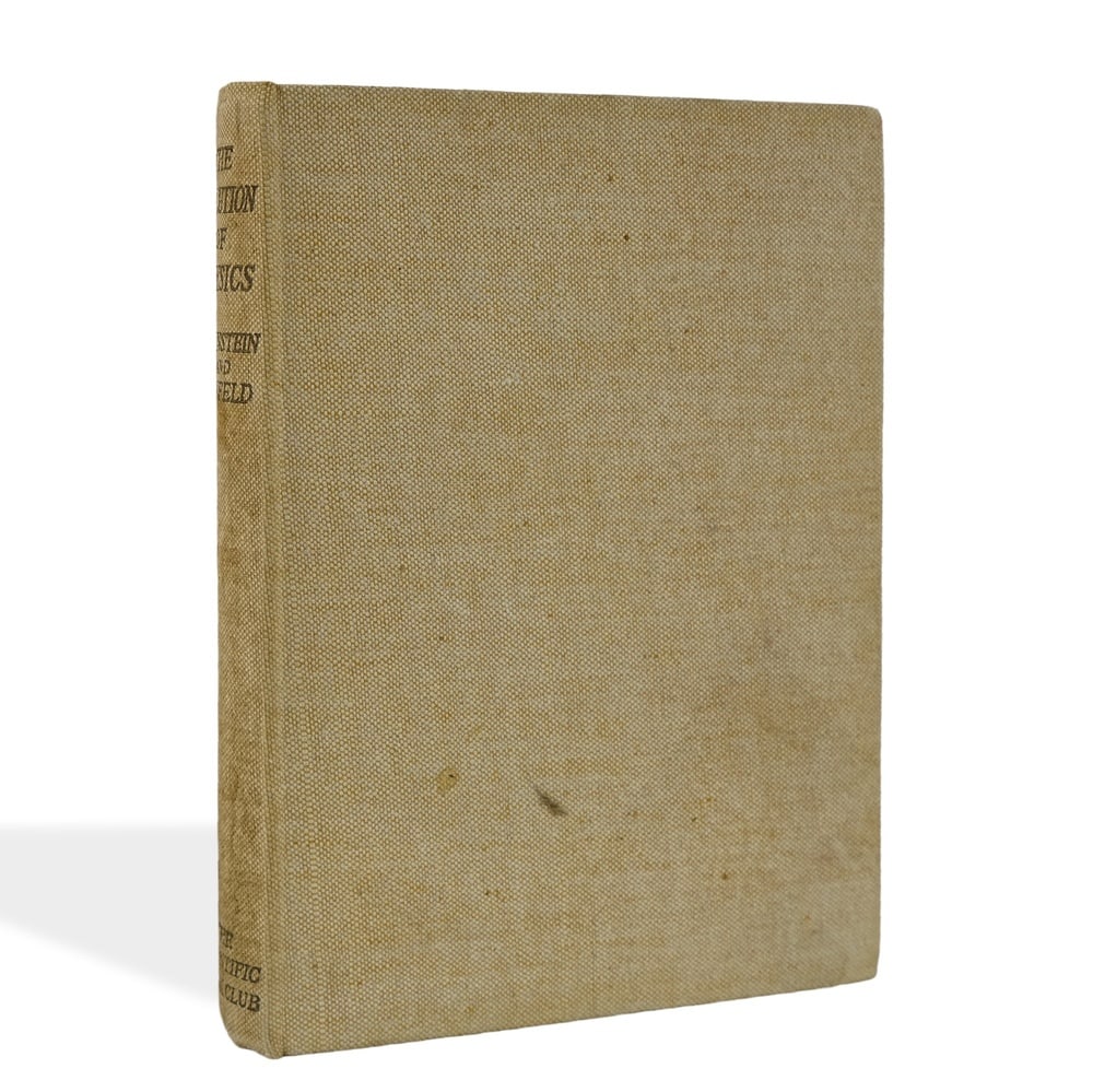 ALBERT EINSTEIN SIGNED THE EVOLUTION OF PHYSICS (1 of 5)