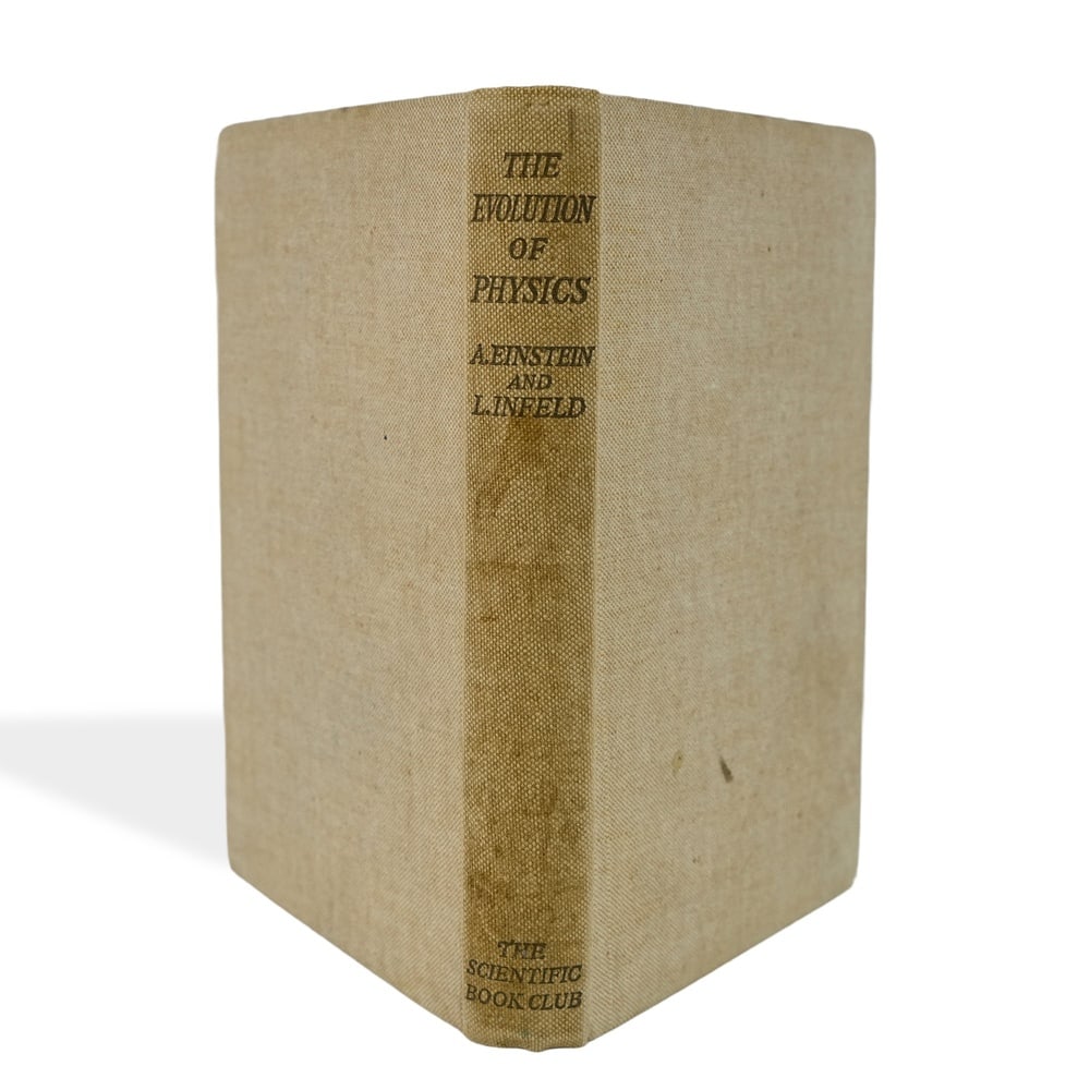 ALBERT EINSTEIN SIGNED THE EVOLUTION OF PHYSICS - 5