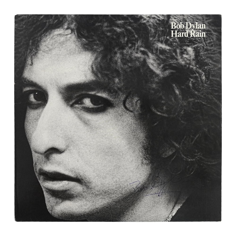 BOB DYLAN SIGNED "HARD RAIN" LP (U.S. FIRST PRESSING) - 2