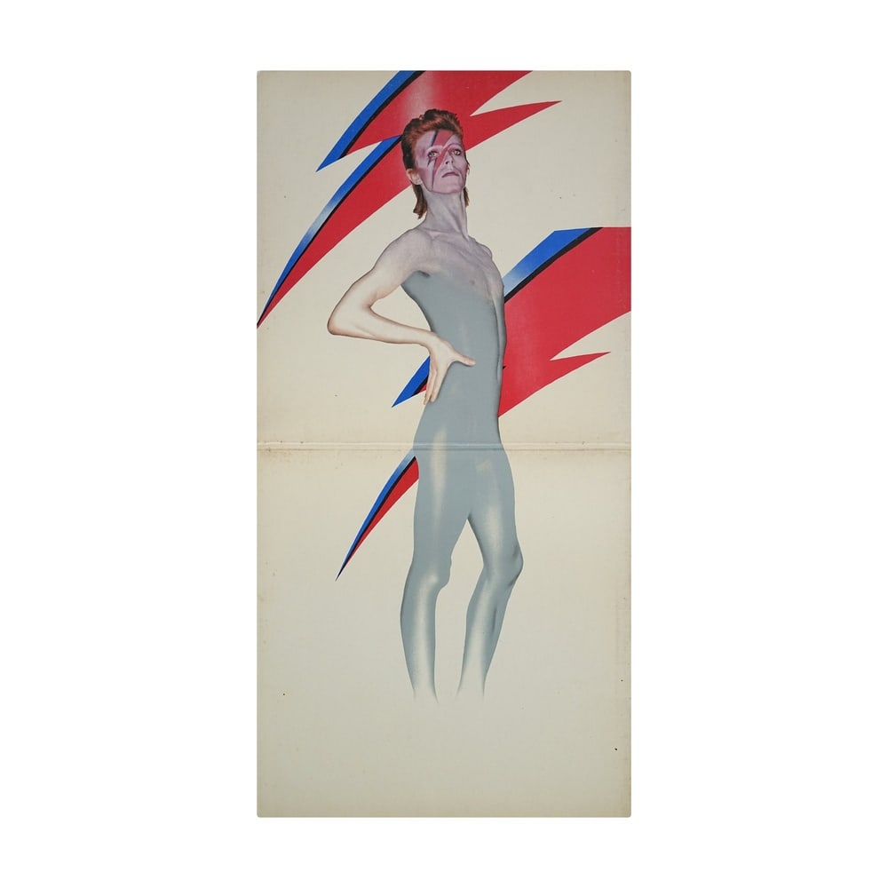 DAVID BOWIE SIGNED "ALADDIN SANE" LP - 3