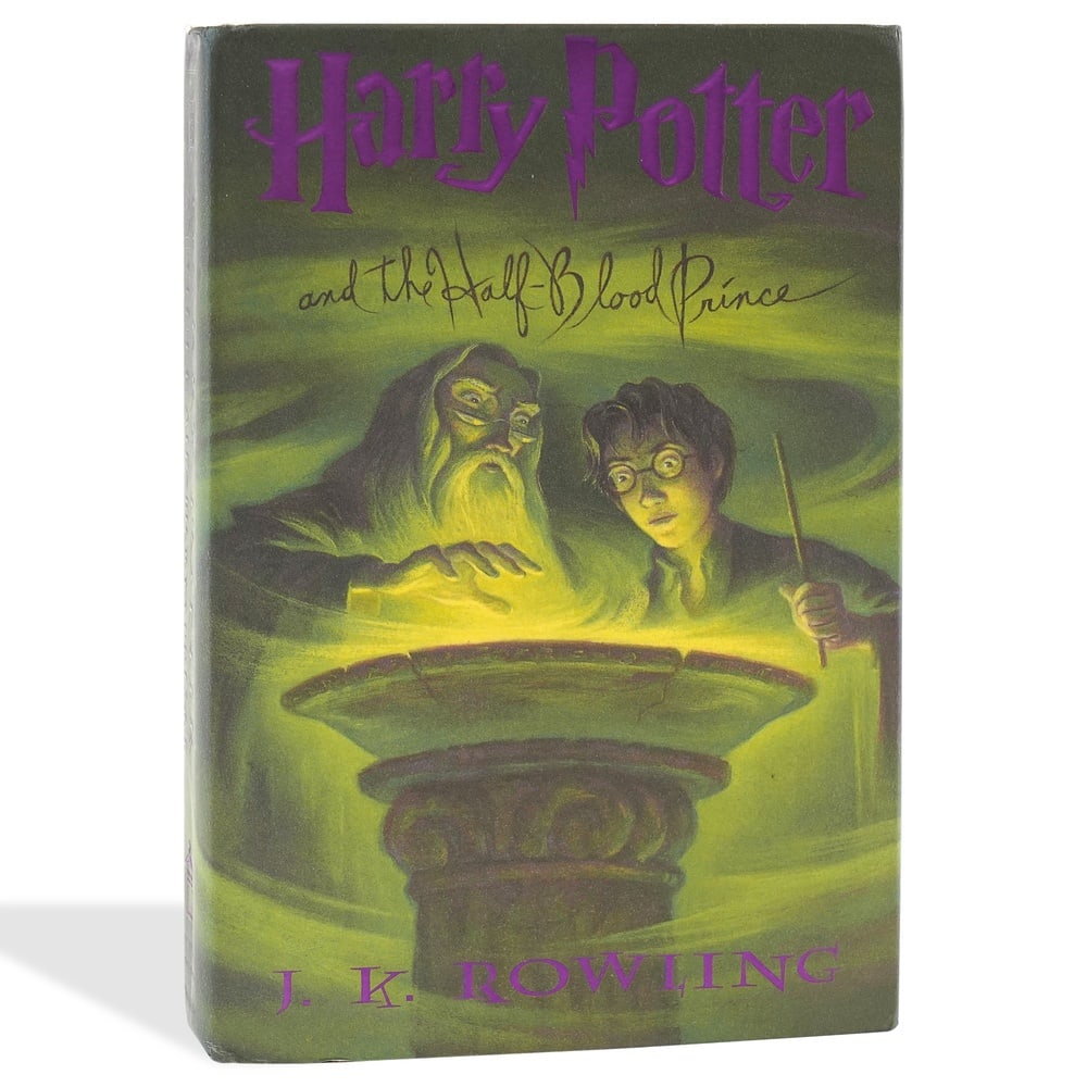 J. K. ROWLING SIGNED "HARRY POTTER AND THE HALF-BLOOD PRINCE" FIRST AMERICAN EDITION, FIRST PRINTING: 9 1/4 x 6 1/4 in (23.5 x 16 cm) Signed on the title page by J. K. Rowling, this copy of Harry Potter and the Half-Blood Prince is a First American Edition, First Printing, published by Arthur A. Levin