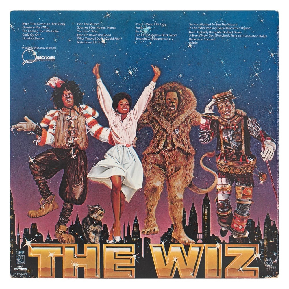 MICHAEL JACKSON SIGNED "THE WIZ" LP - 2