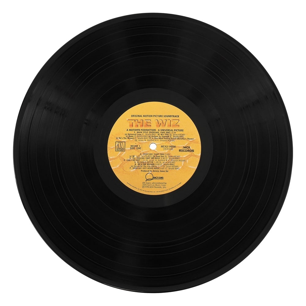 MICHAEL JACKSON SIGNED "THE WIZ" LP - 4