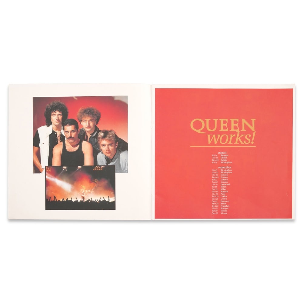 QUEEN FULLY SIGNED THE WORKS TOUR PROGRAMME BOOKLET - 3