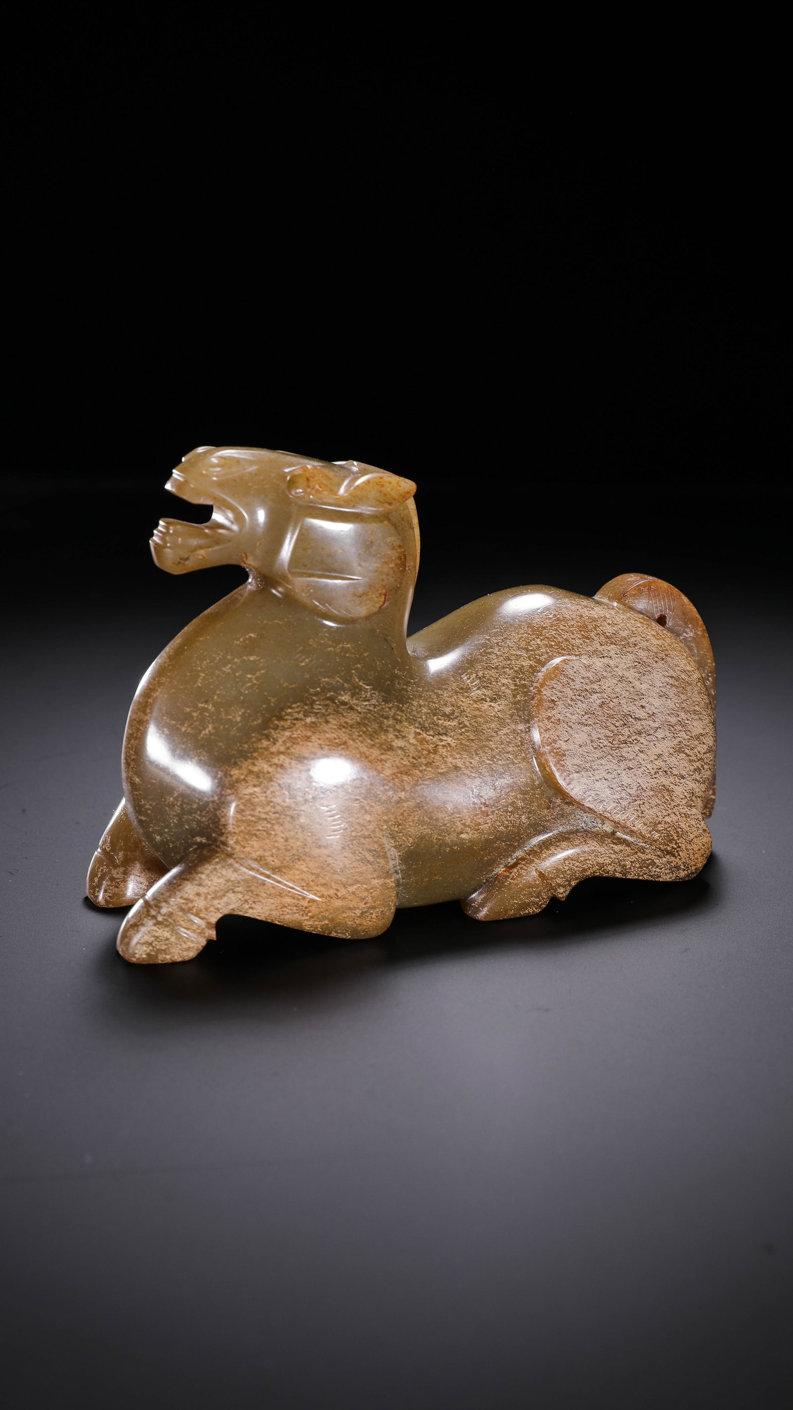 Jade Horse from the Han Dynasty in China (1 of 9)