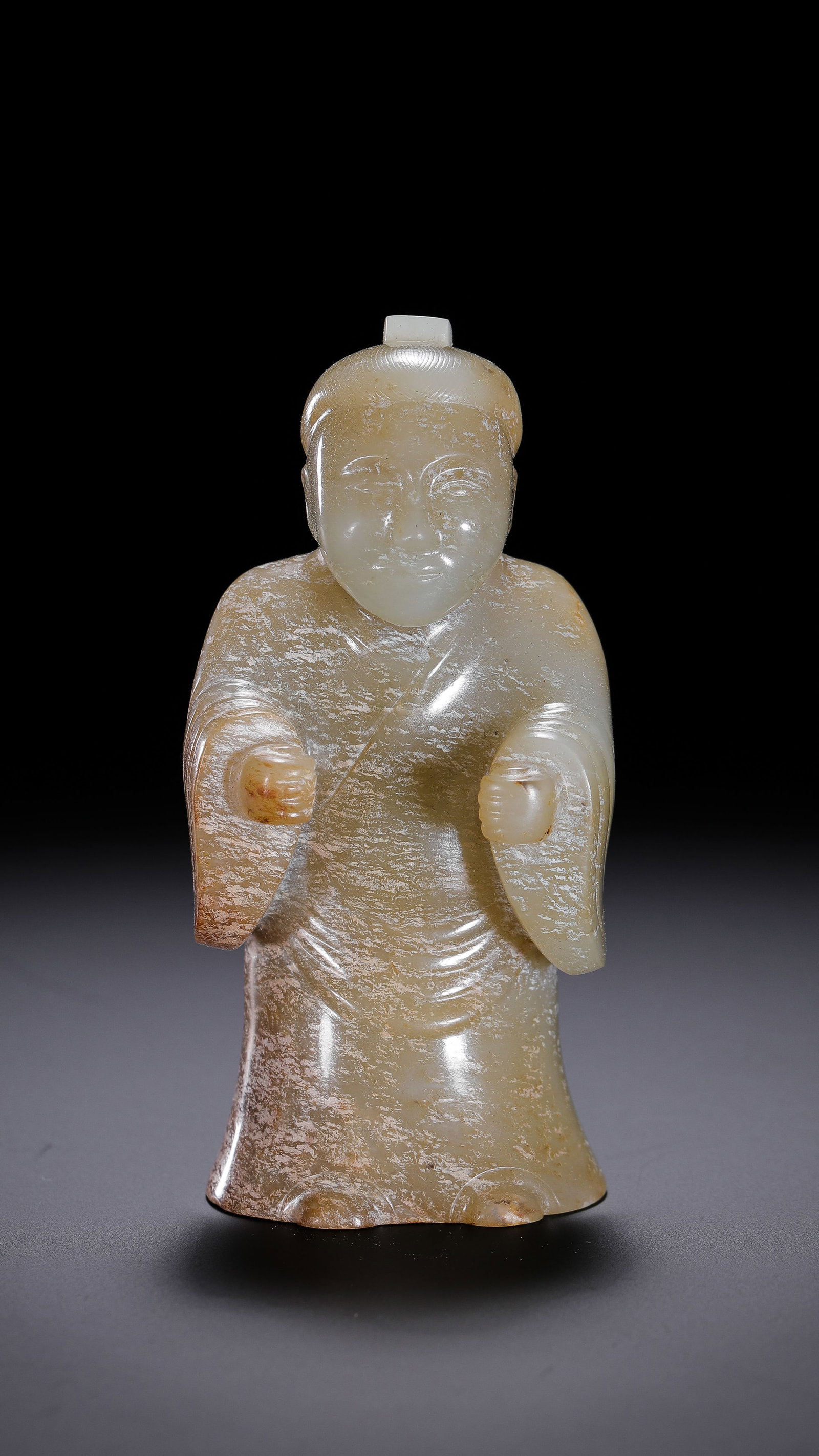 Jade figurines from the Han Dynasty in China (1 of 9)