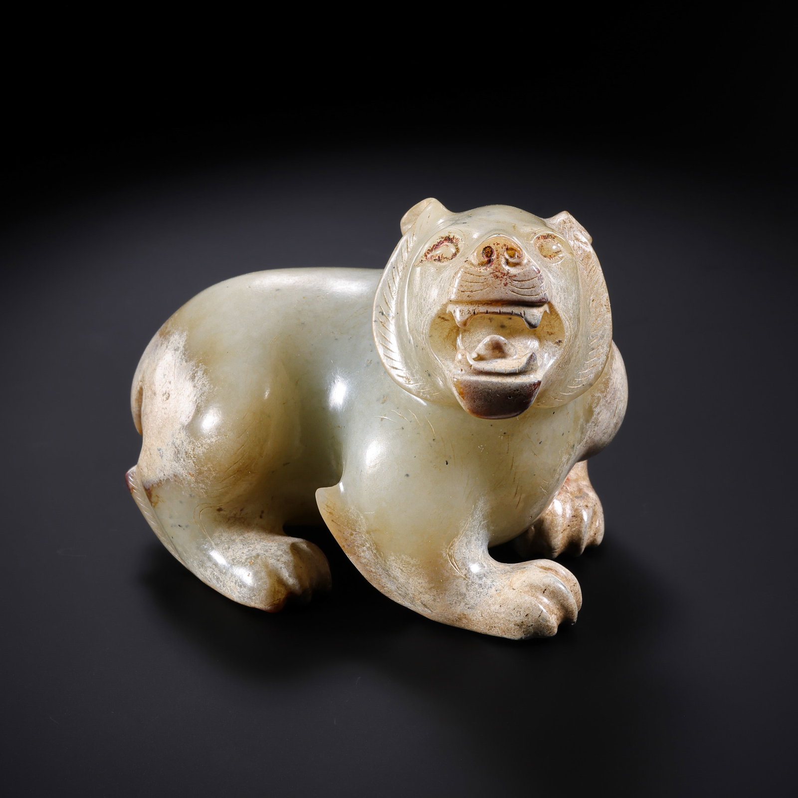 Jade Bear from the Han Dynasty in China (1 of 11)