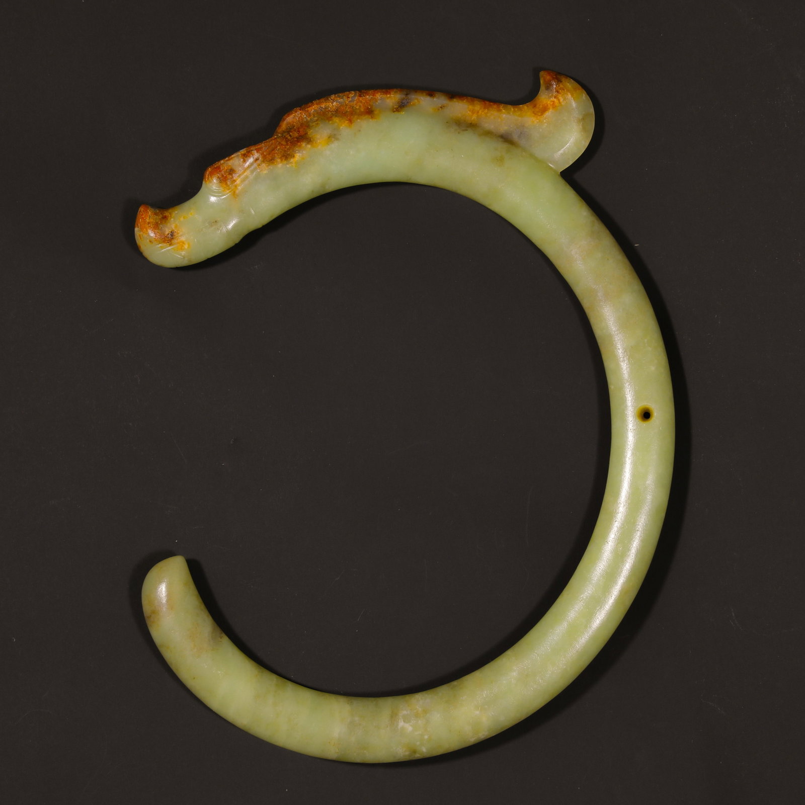 Jade Dragon from the Hongshan Culture of the Hongshan Period in China (1 of 7)