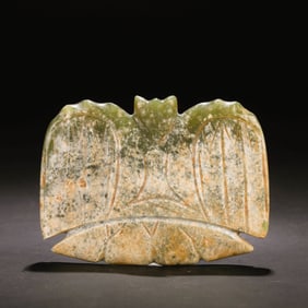 Jade Owl of the Hongshan Culture during the Hongshan Period in China