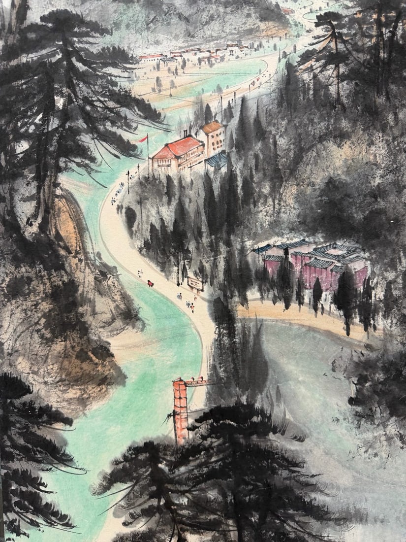 Landscape by Fu Baoshi - 11