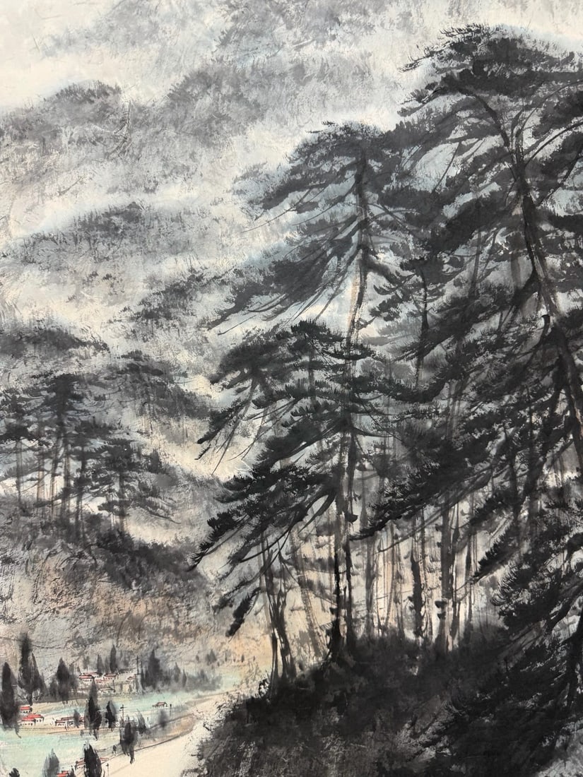 Landscape by Fu Baoshi - 16