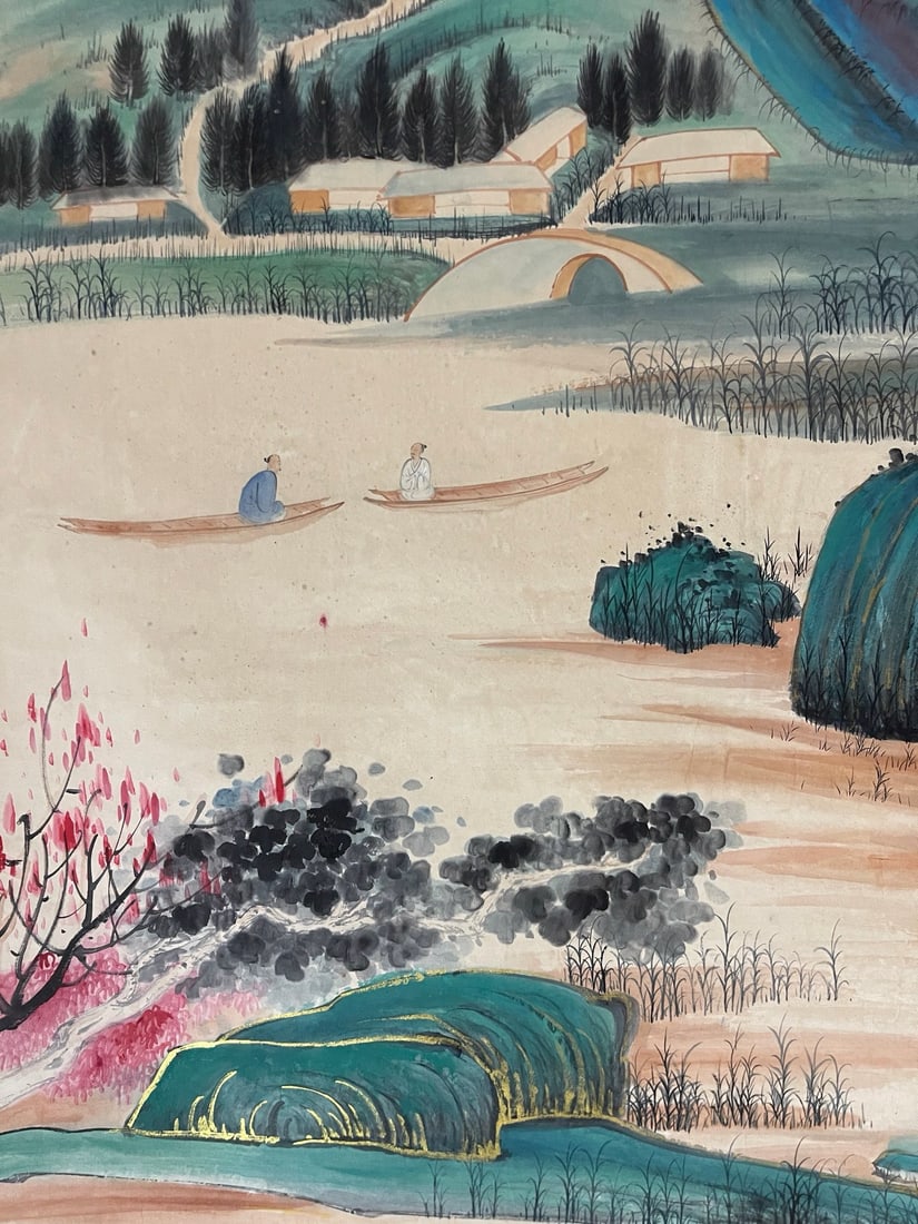 Landscape by Zhang Daqian - 4