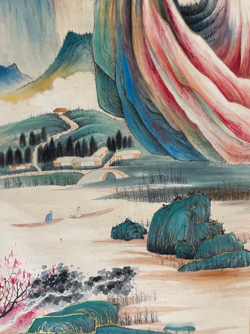 Landscape by Zhang Daqian - 5
