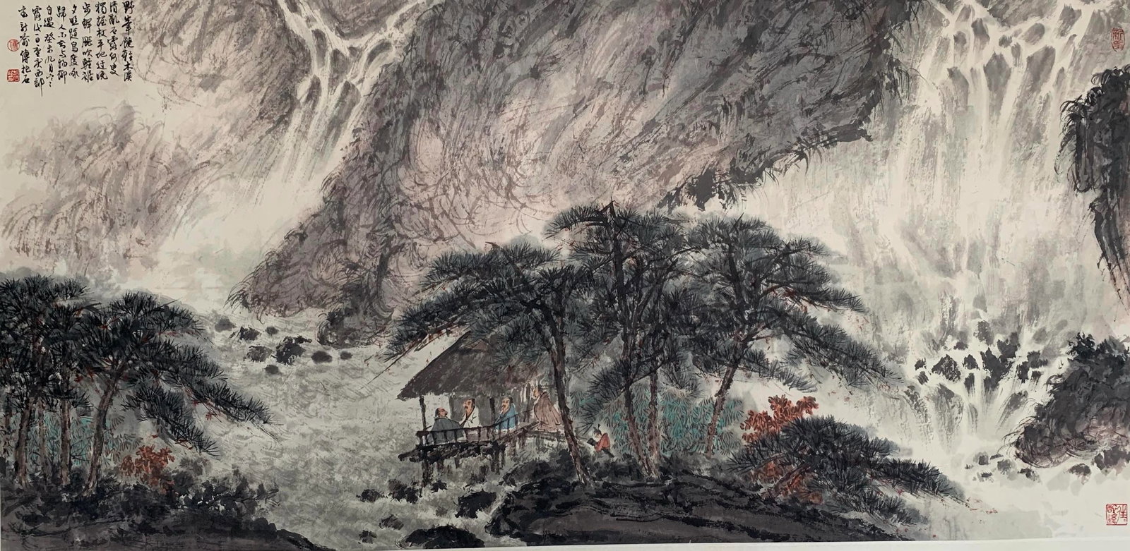 Landscape by Fu Baoshi - 2