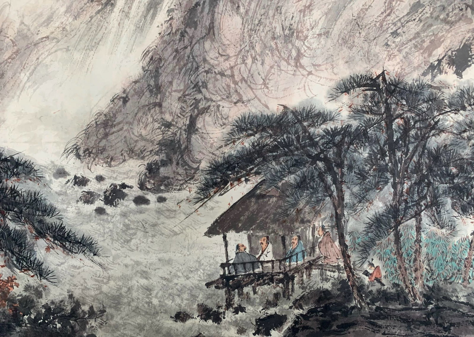 Landscape by Fu Baoshi - 5