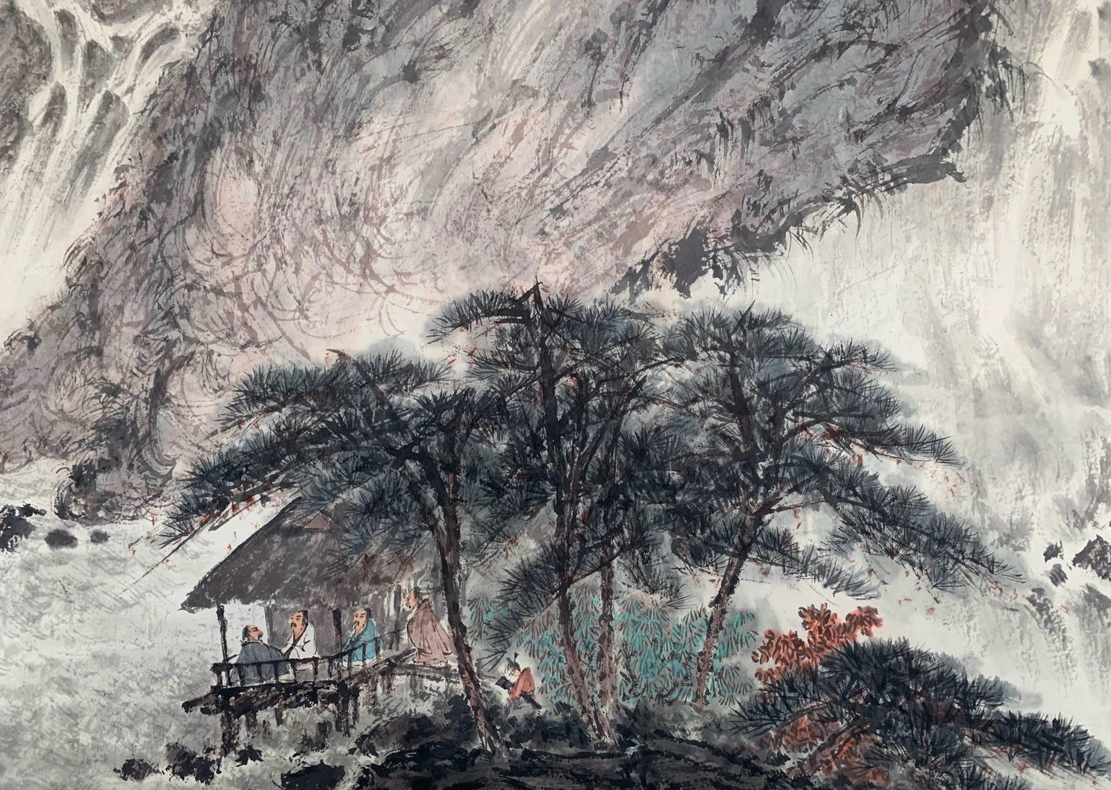 Landscape by Fu Baoshi - 6