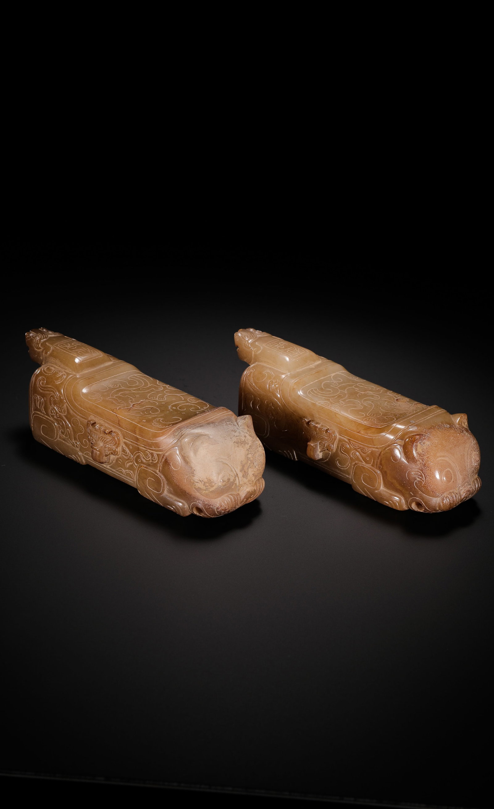 Jade Tiger Pillow from the Han Dynasty in China (1 of 11)