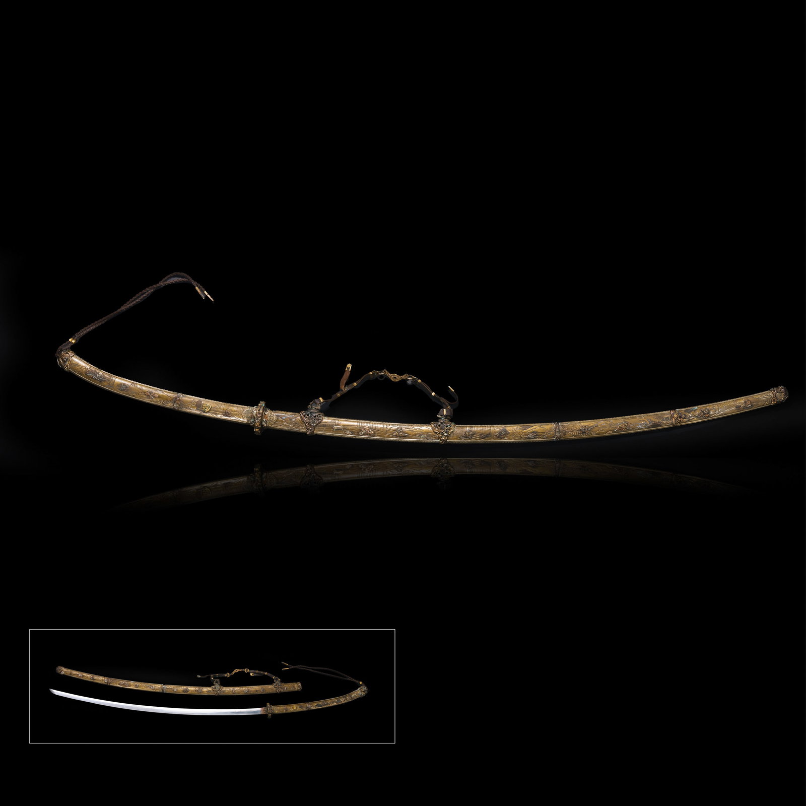 Japanese fighting knife: L. 170 cm.
