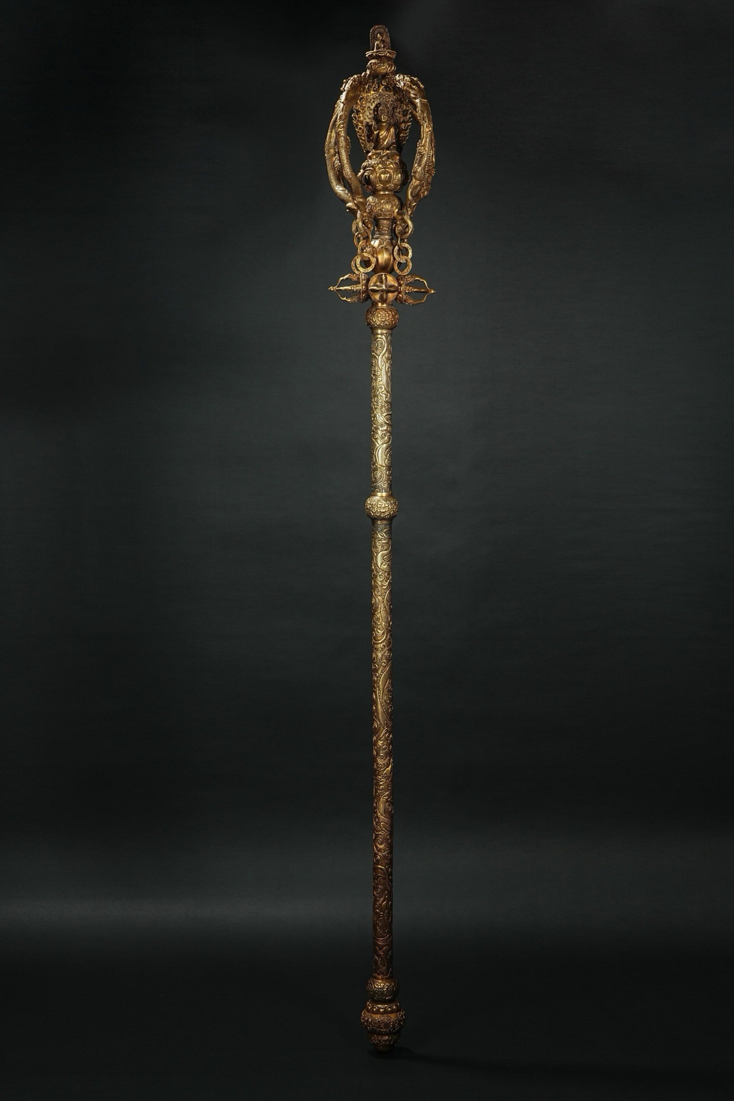 Buddhist Scepter of the Ming Dynasty in China (1 of 9)