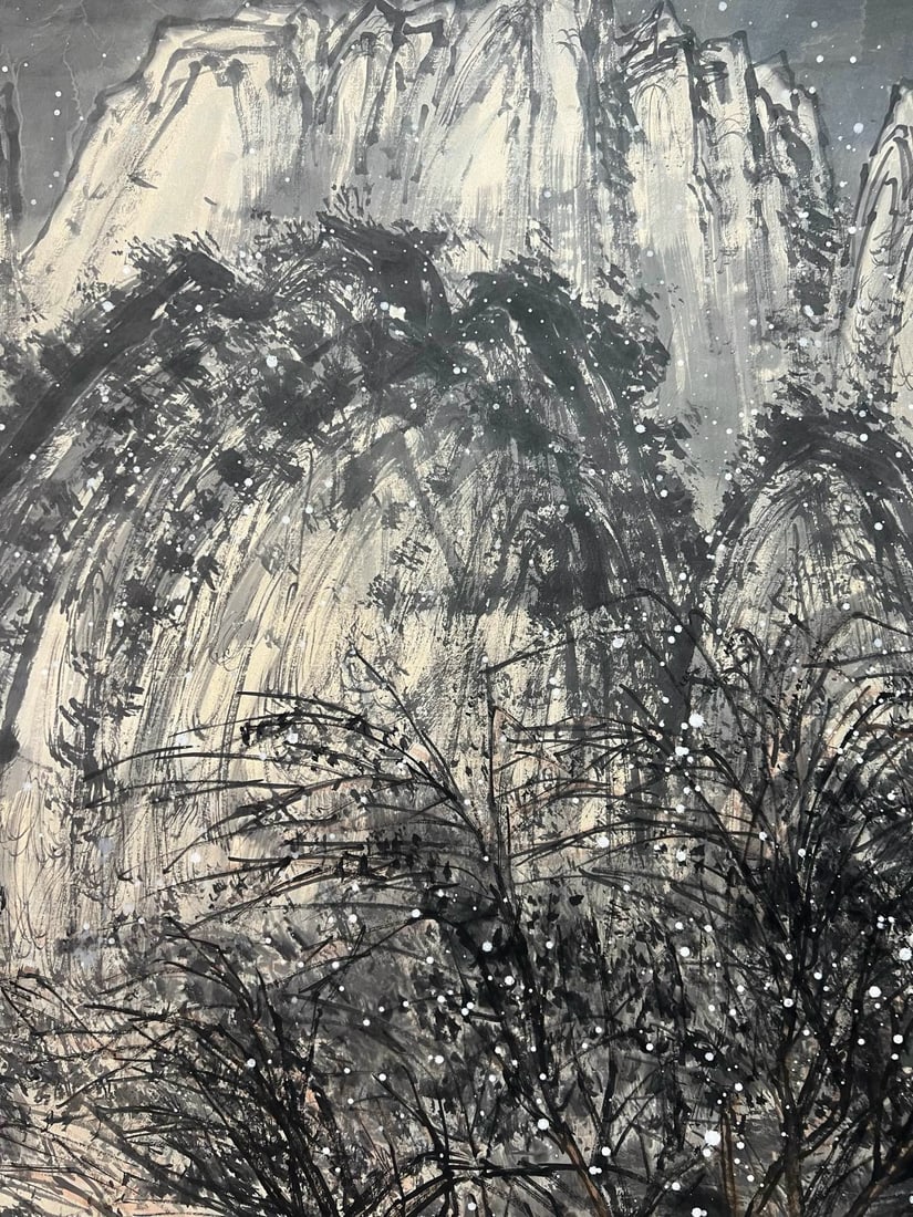 Landscape by Fu Baoshi - 10