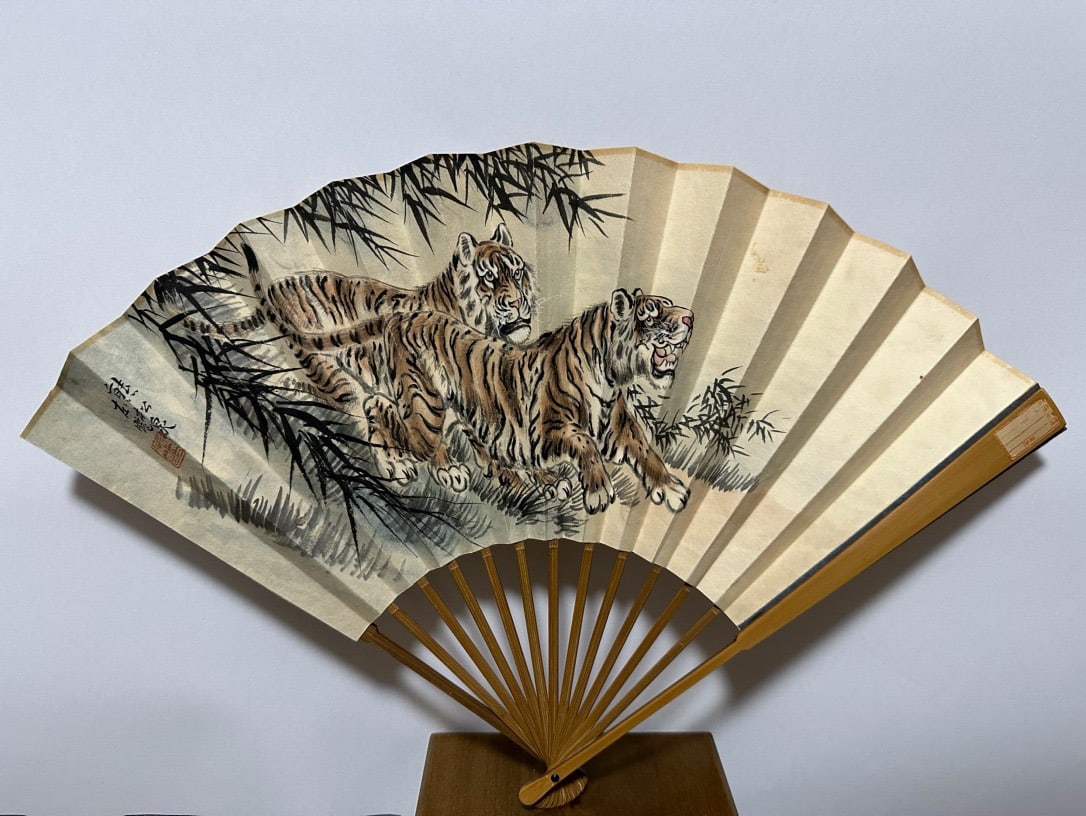Folding Fan by Xiong Songquan: /