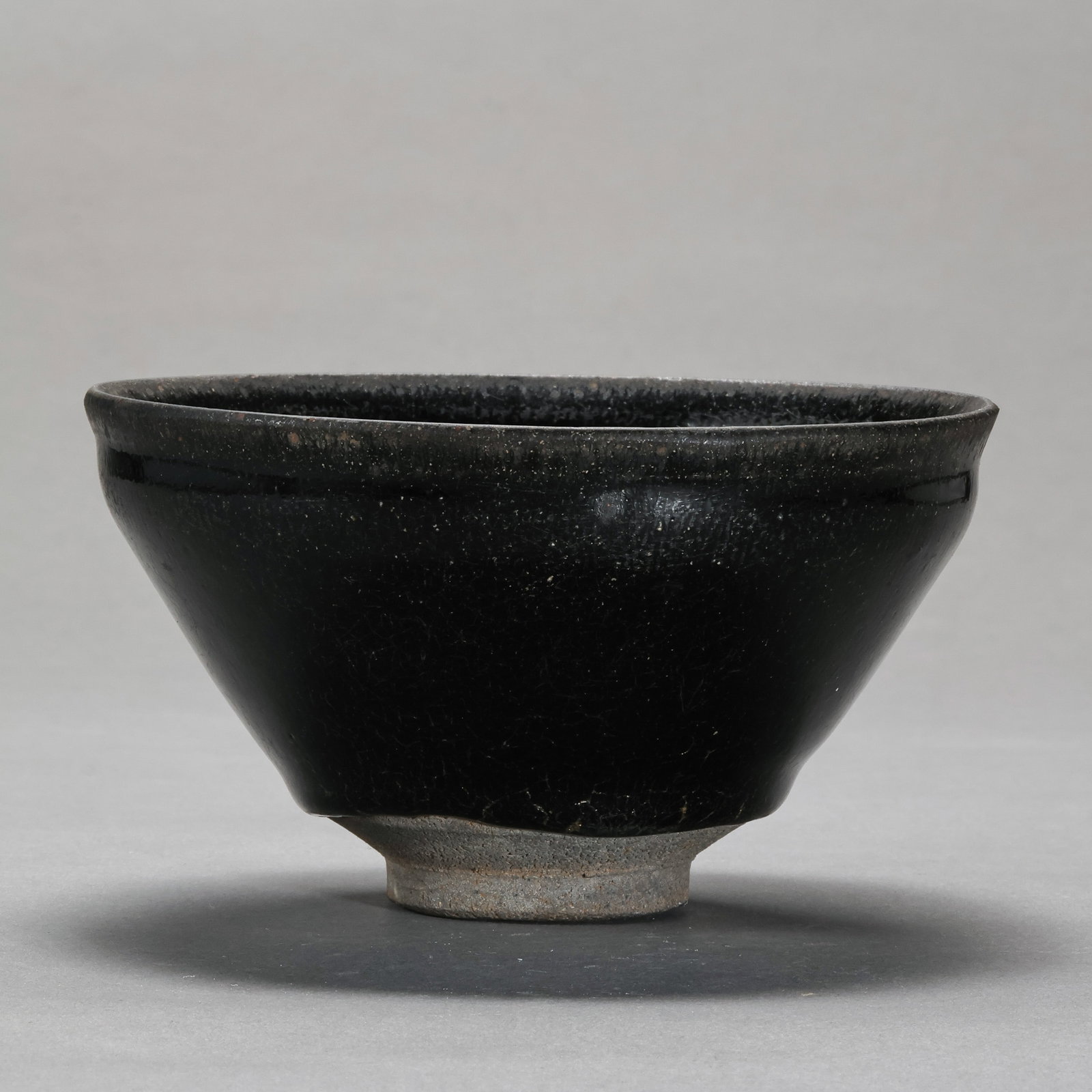 Black-glazed cup from Jian kiln in the Southern Song Dynasty, China (1 of 9)