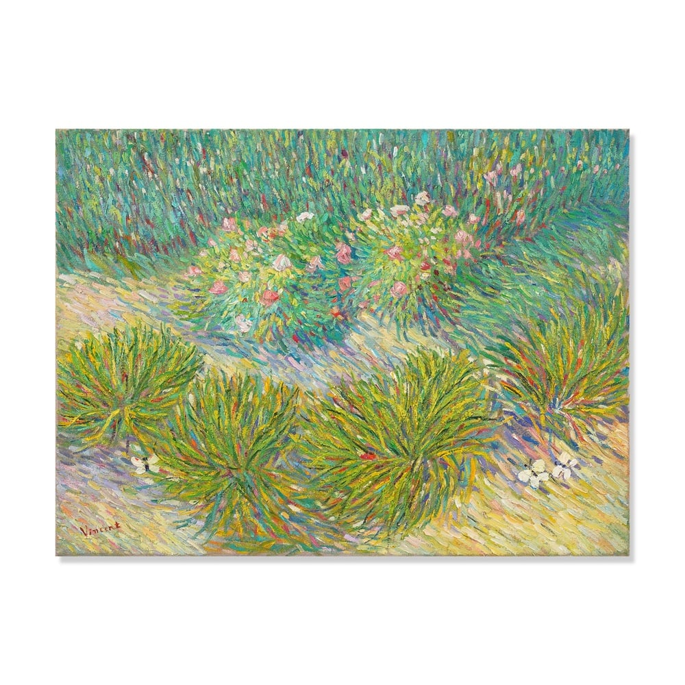VINCENT VAN GOGH (1853-1890), ATTRIBUTED TO, OIL ON CANVAS: Signed (lower left) Image Dimensions: 23 5/8 x 31 1/2 in (60 x 80 cm) This painting comes with COA. Vincent van Gogh's Paris period marked one of the most transformative moments of his artistic develo