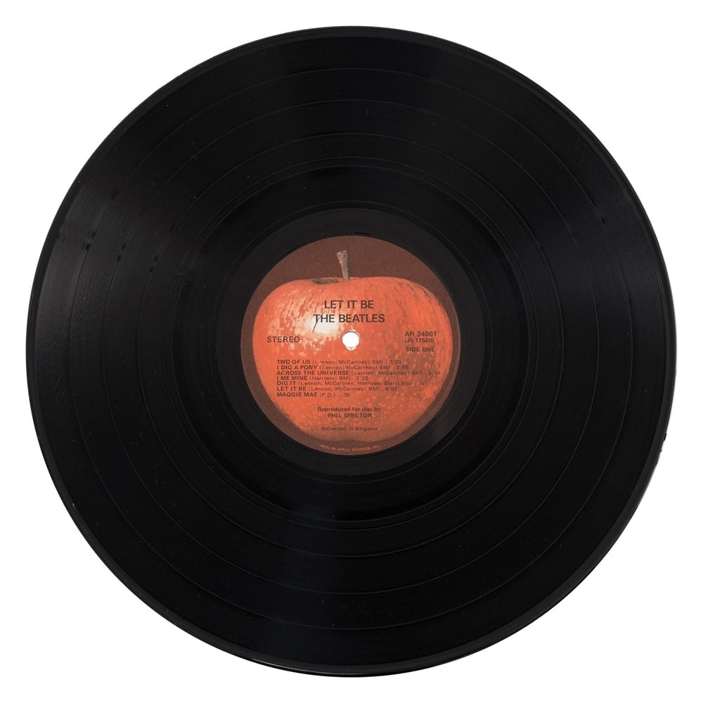 THE BEATLES FULLY SIGNED "LET IT BE" LP - 4