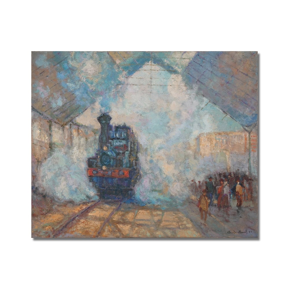 CLAUDE MONET (1840-1926), ATTRIBUTED TO, OIL ON CANVAS: Signed (lower right) Image Dimensions: 26 3/8 x 21 5/8 in (67 x 55 cm) This painting comes with COA. Claude Monet, the leading figure of French Impressionism, devoted his long career to capturing ligh