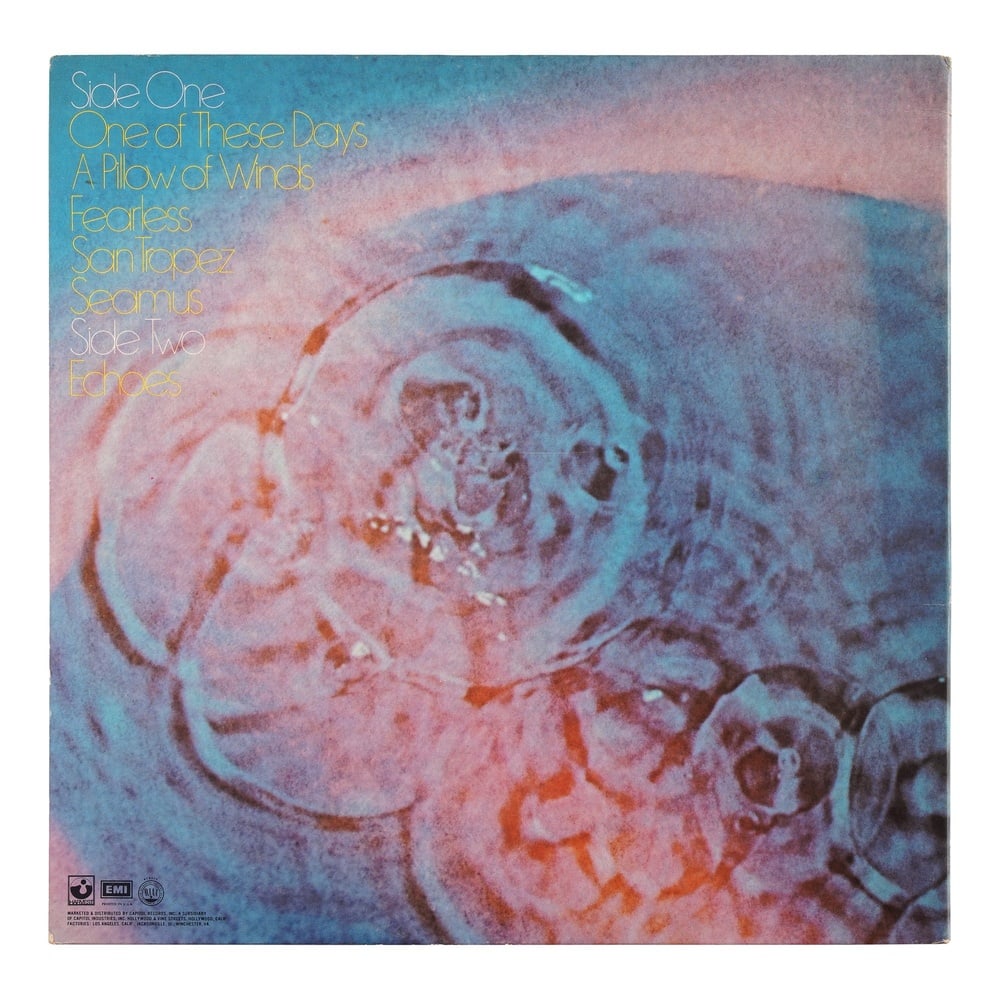 PINK FLOYD FULLY SIGNED "MEDDLE" LP - 2