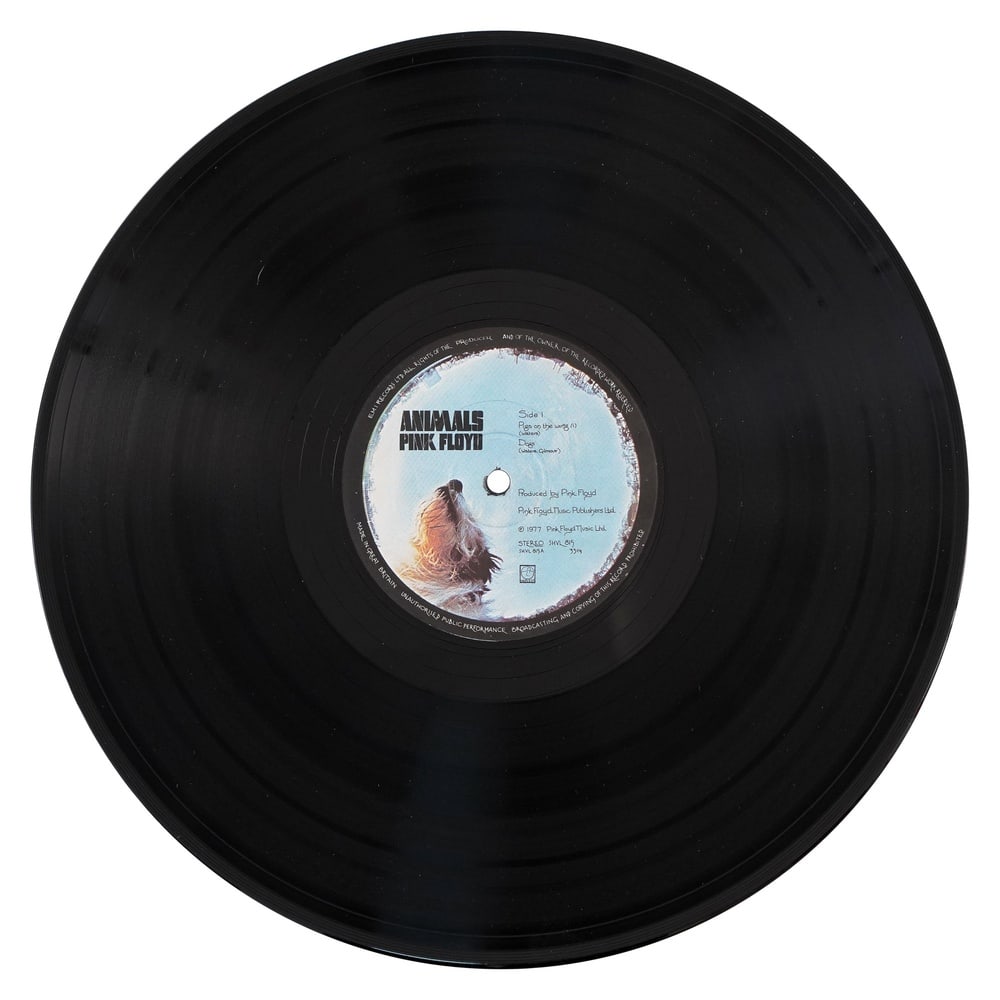 PINK FLOYD FULLY SIGNED ANIMALS LP - 6