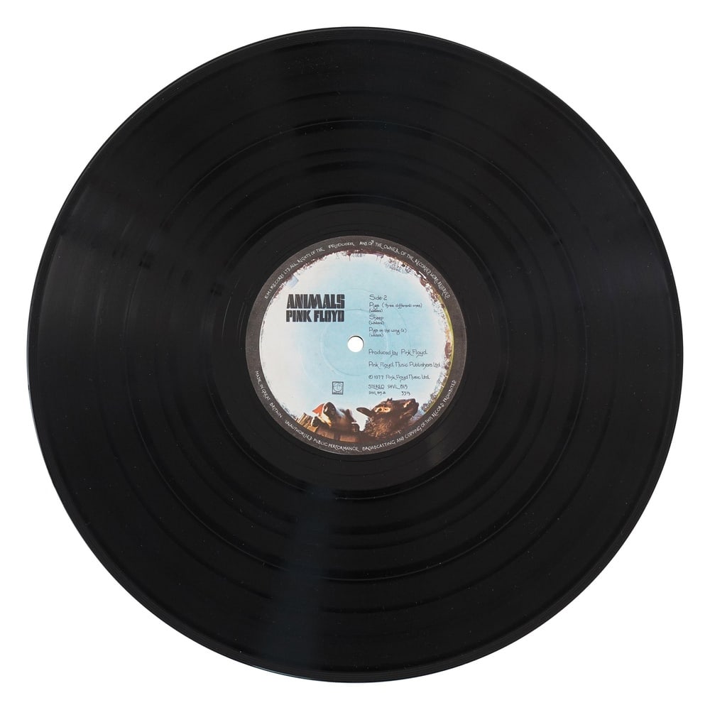 PINK FLOYD FULLY SIGNED ANIMALS LP - 7