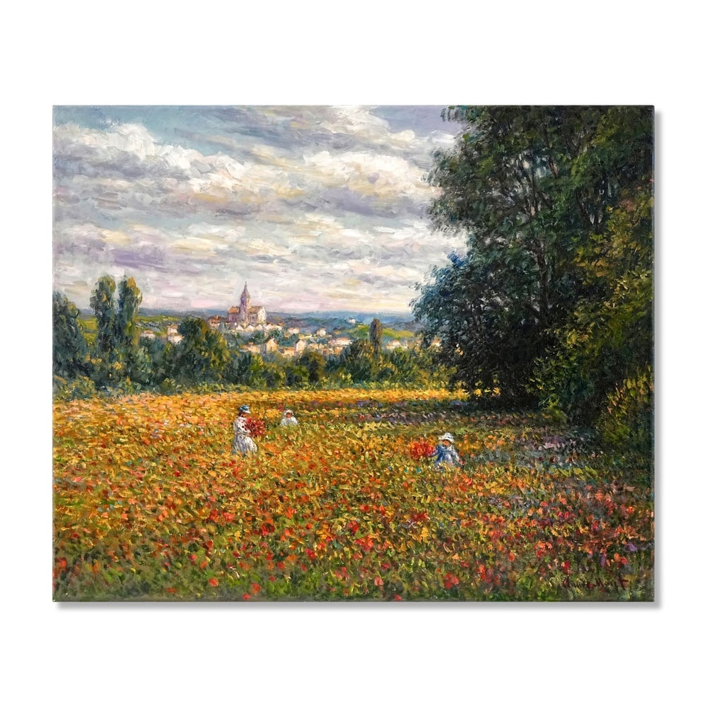 CLAUDE MONET (1840-1926), ATTRIBUTED TO, OIL ON CANVAS: Signed (lower right) Image Dimensions: 21 1/4 x 25 5/8 in (54 x 65 cm) This painting comes with COA. Claude Monet (1840-1926), one of the defining figures of French Impressionism, devoted much of his