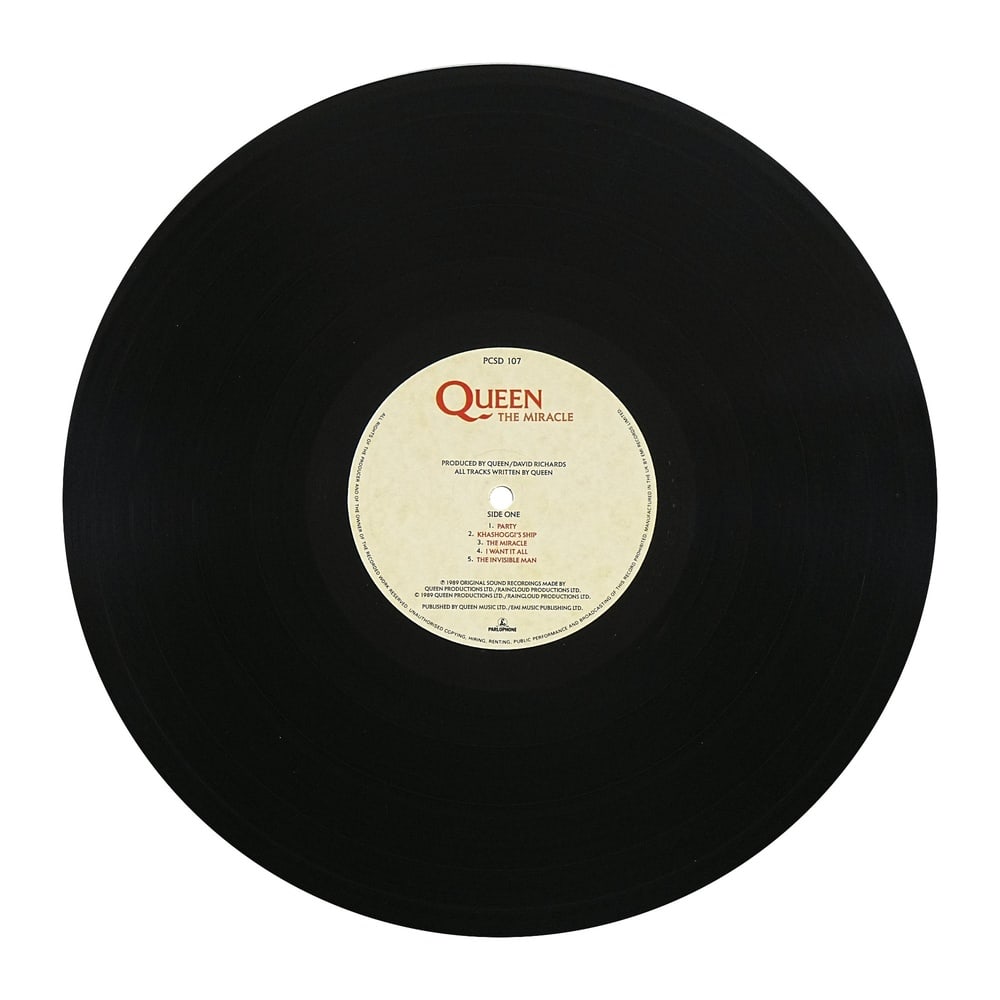 QUEEN FULLY SIGNED 1989 "THE MIRACLE" LP - 6
