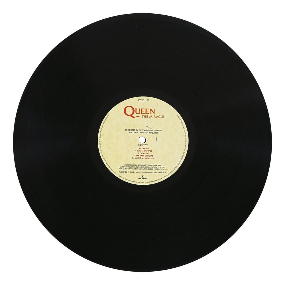 QUEEN FULLY SIGNED 1989 "THE MIRACLE" LP - 7