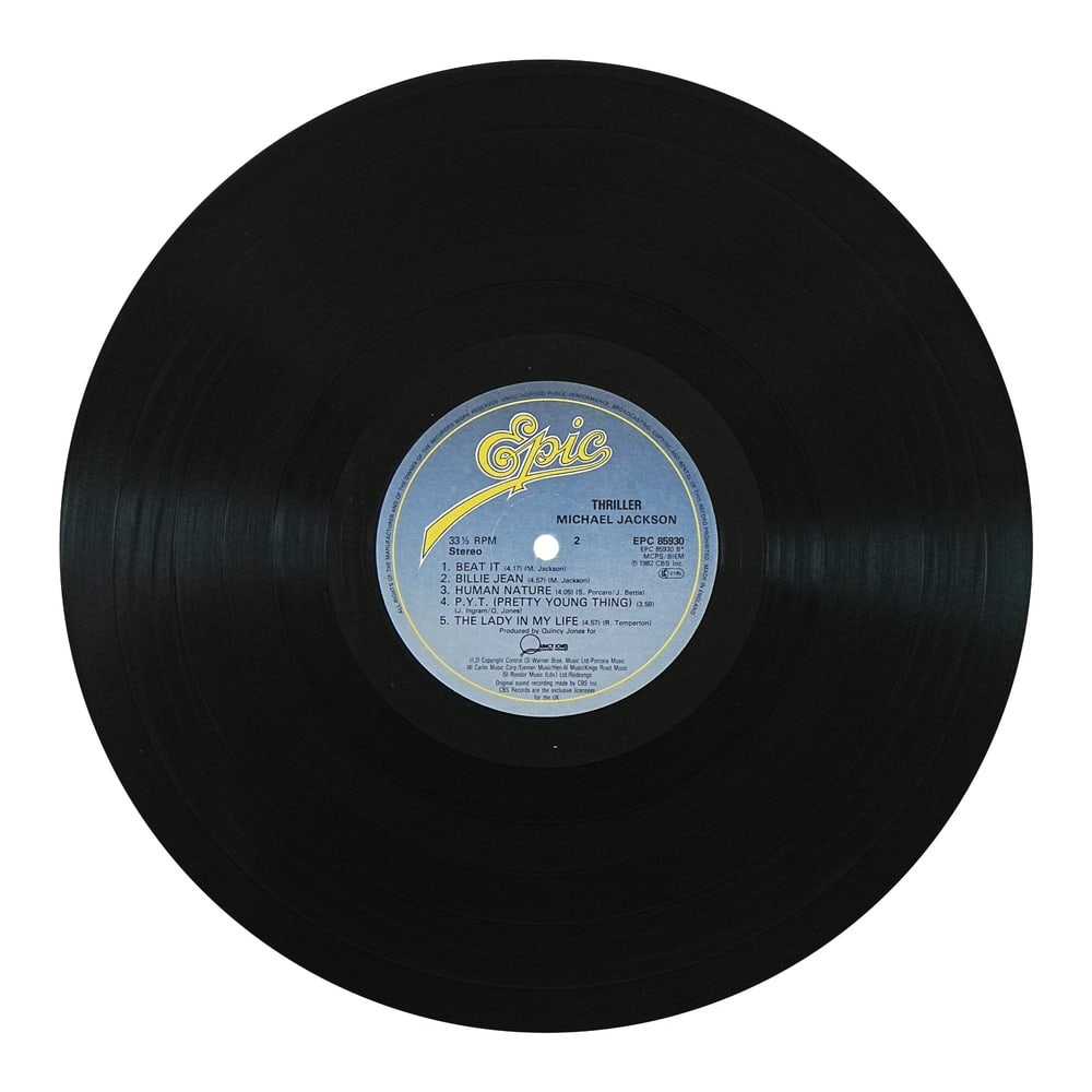 MICHAEL JACKSON SIGNED "THRILLER" LP - 8