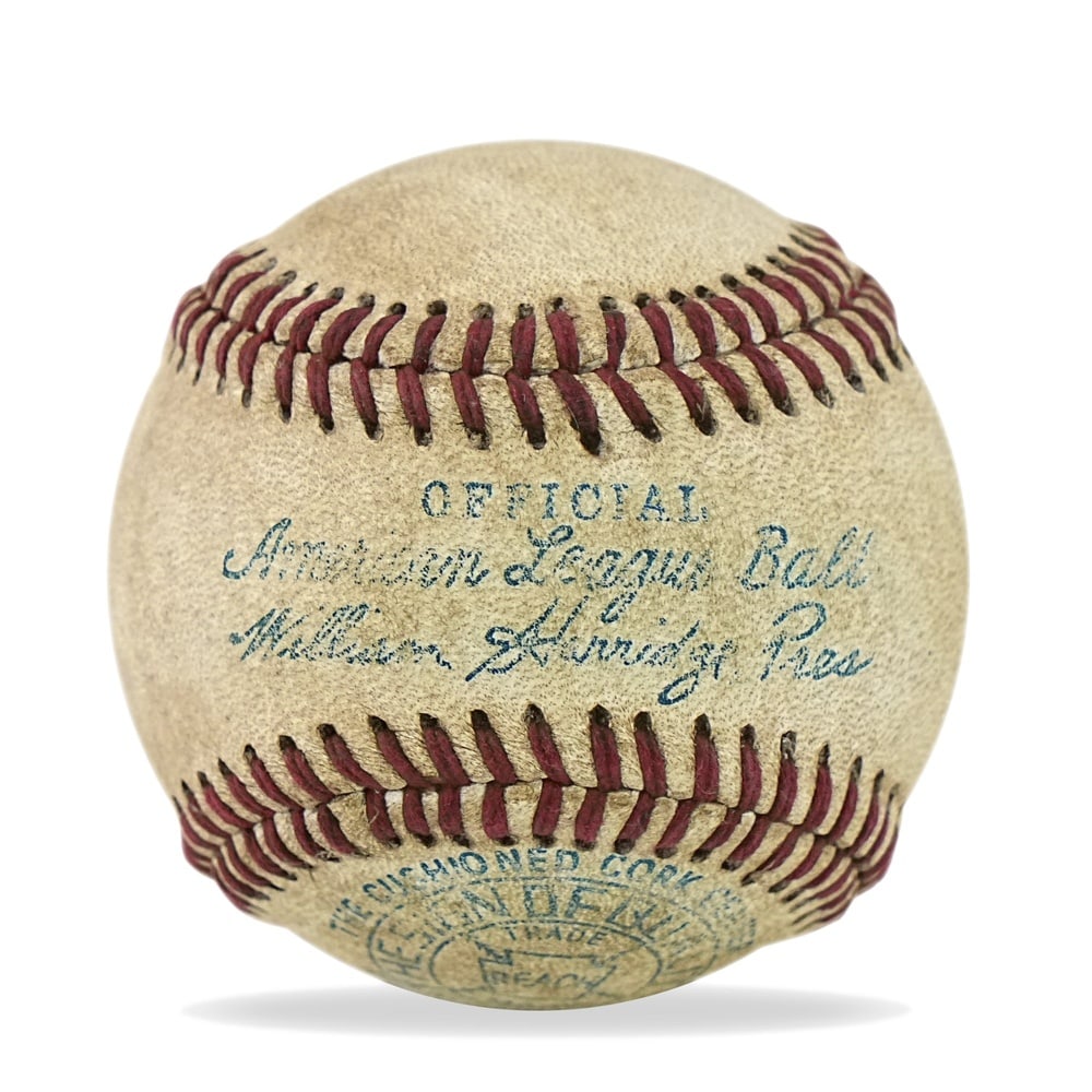 BABE RUTH SIGNED BASEBALL - 3