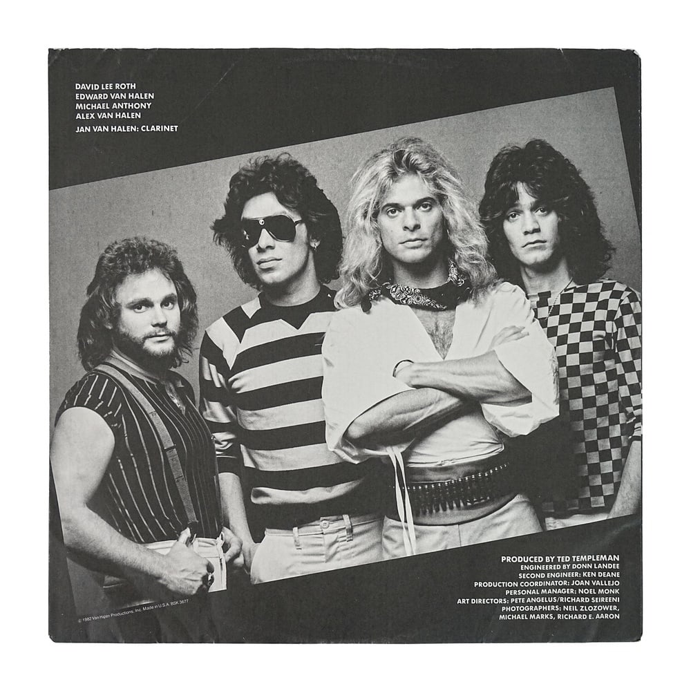 VAN HALEN SIGNED "DIVER DOWN" LP - 5