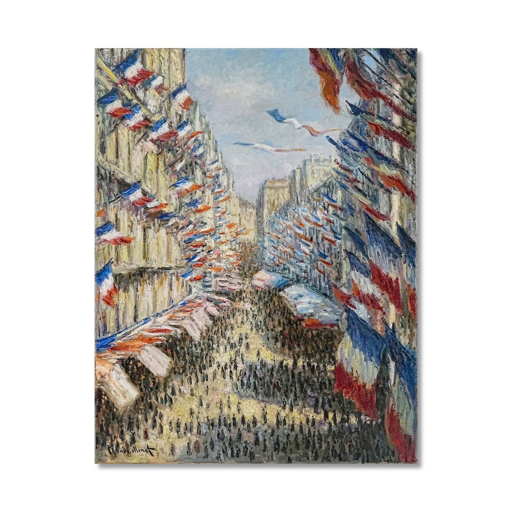 CLAUDE MONET (1840-1926), ATTRIBUTED TO, OIL ON CANVAS: Signed (lower left) Image Dimensions: 28 3/4 x 22 1/4 in (73 x 56.5 cm) This painting comes with COA. Few paintings better capture the energy, optimism, and visual excitement of Impressionism than Cla