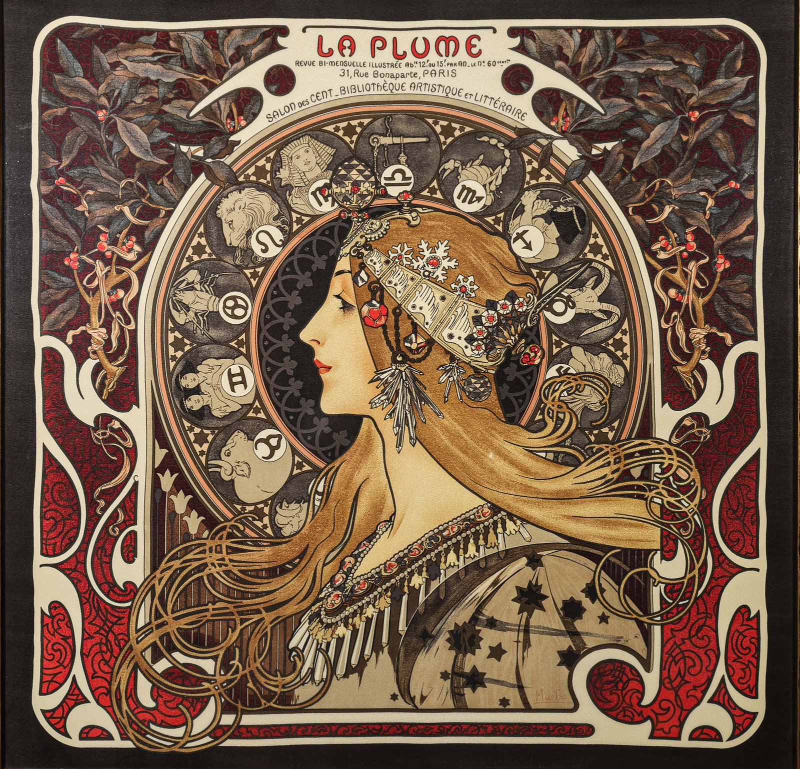 Mucha Zodiac Scarf - 2