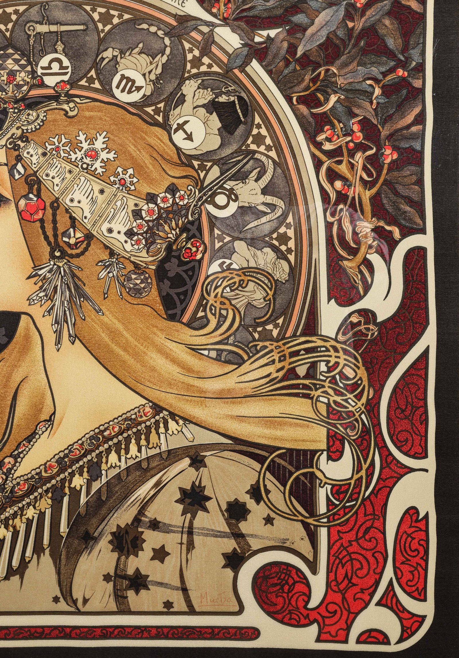 Mucha Zodiac Scarf - 6