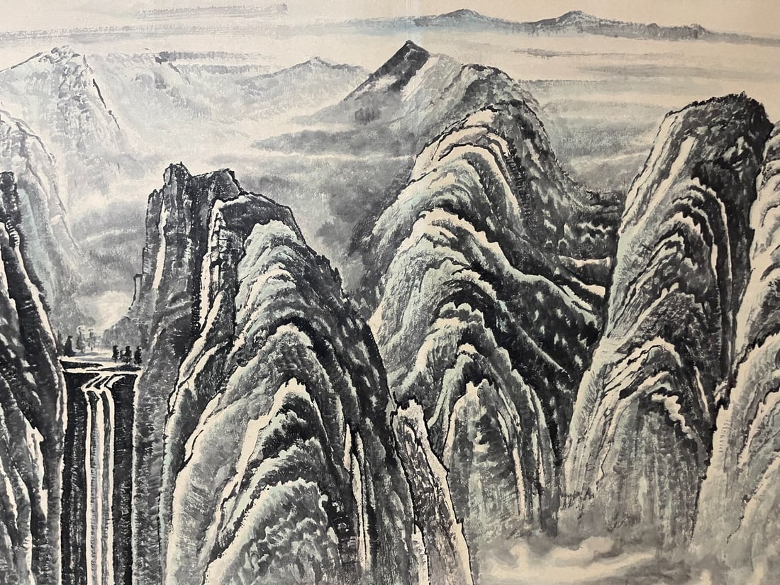 Landscape by Li Keran - 5