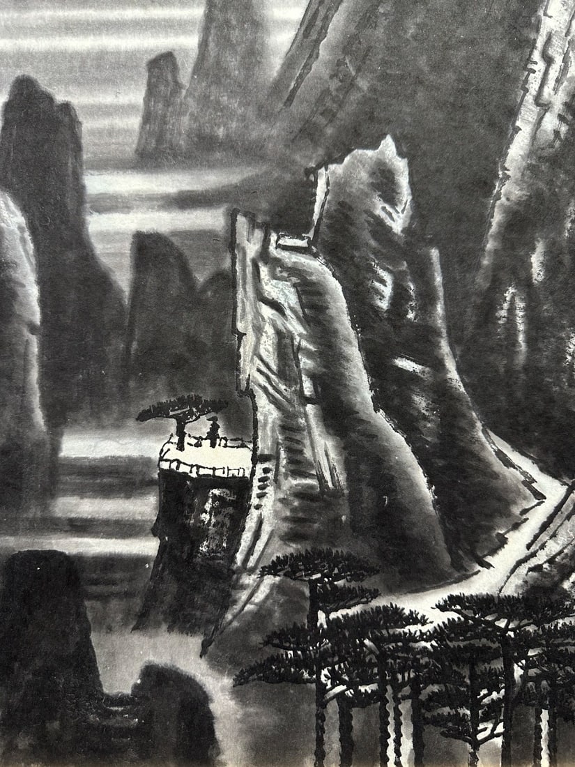 Landscape by Li Keran - 6