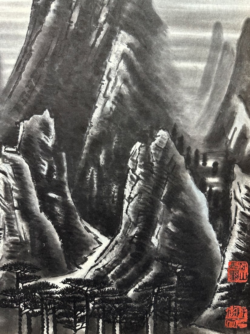 Landscape by Li Keran - 7