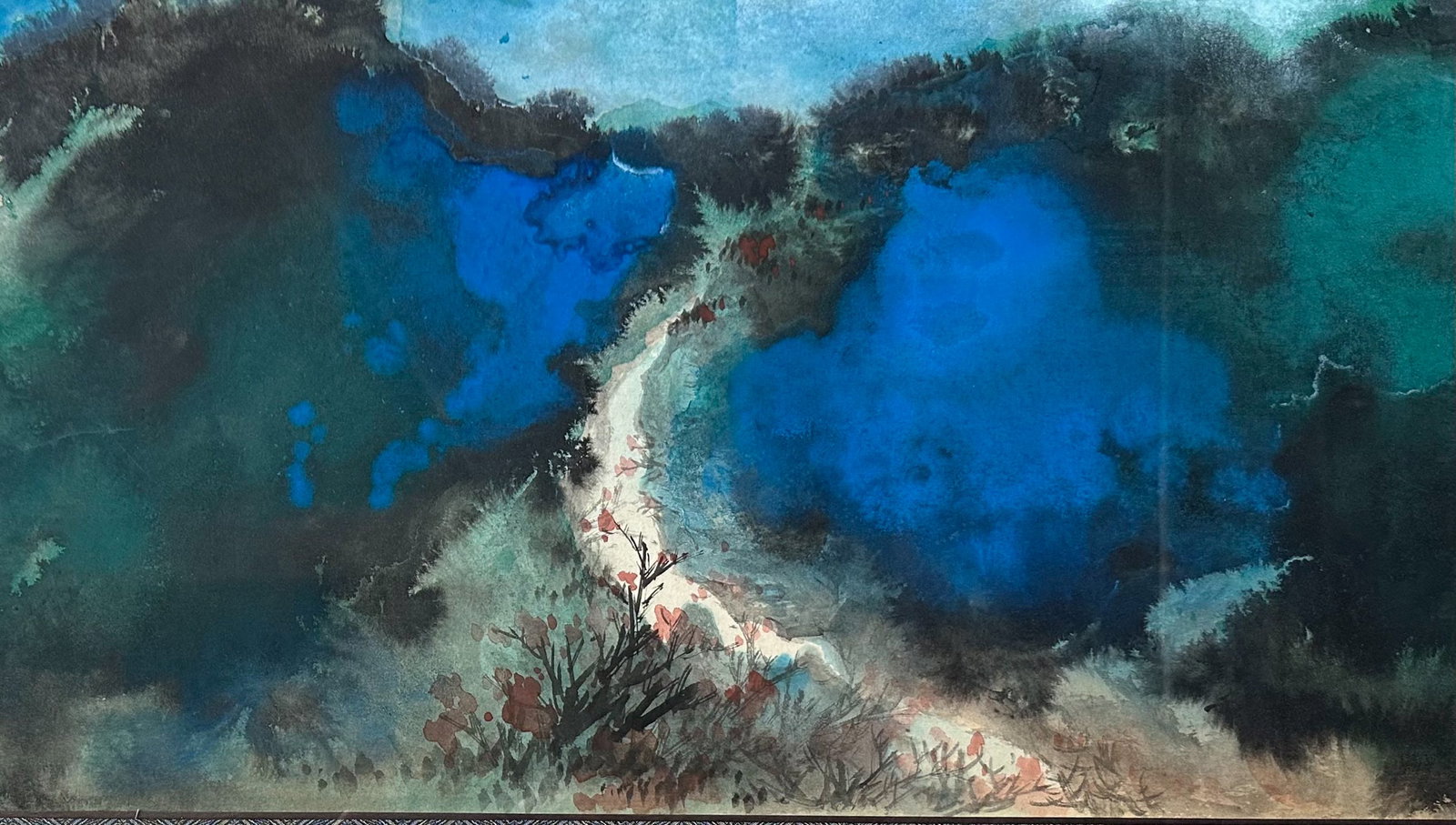 Splashed Ink Landscape by Zhang Daqian - 8
