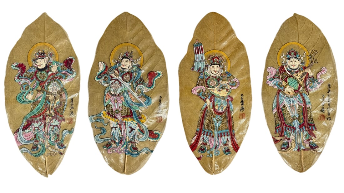 Zhang Daqian, one of the Four Heavenly Kings: L. 42 cm. W. 20 cm.