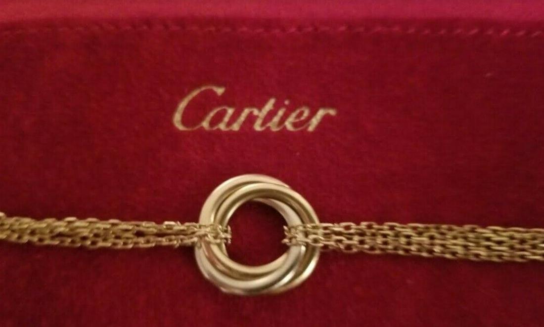 Cartier trinity chain bracelet sale